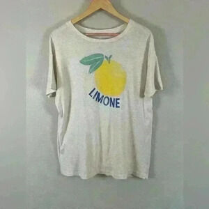 Aerie Real Soft Limone Short Sleeve T Shirt Women's Small